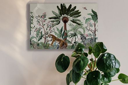 Картина «В джунглях» на стену