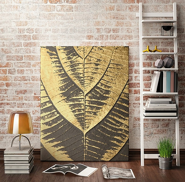 Картина «Золотые листья» на стену