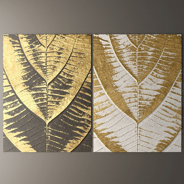 Картина «Золотые листья» на стену фото