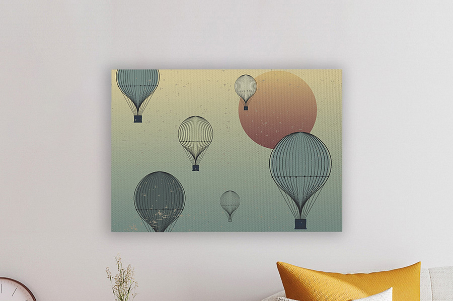 Картина «Воздушные шары-2» на стену
