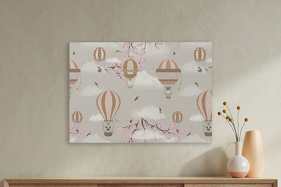 Картина «Воздушная прогулка» на стену