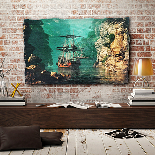 Картина «Корабль» на стену