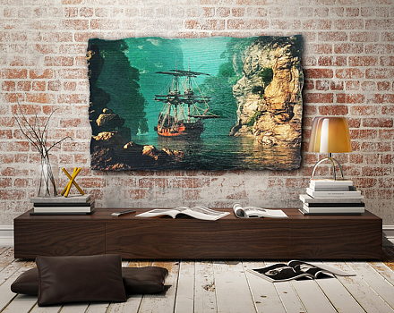 Картина «Корабль» на стену